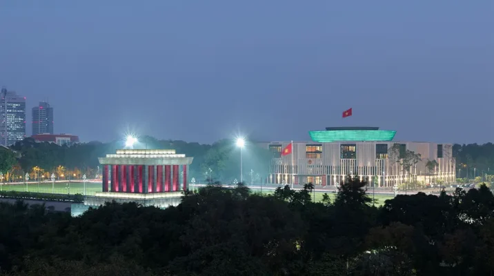 Ho Chi Minh Mausoleum and National Assembly Building