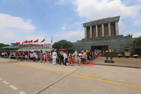 Ho Chi Minh Mausoleum in Ba Dinh Square a key Hanoi historical landmark